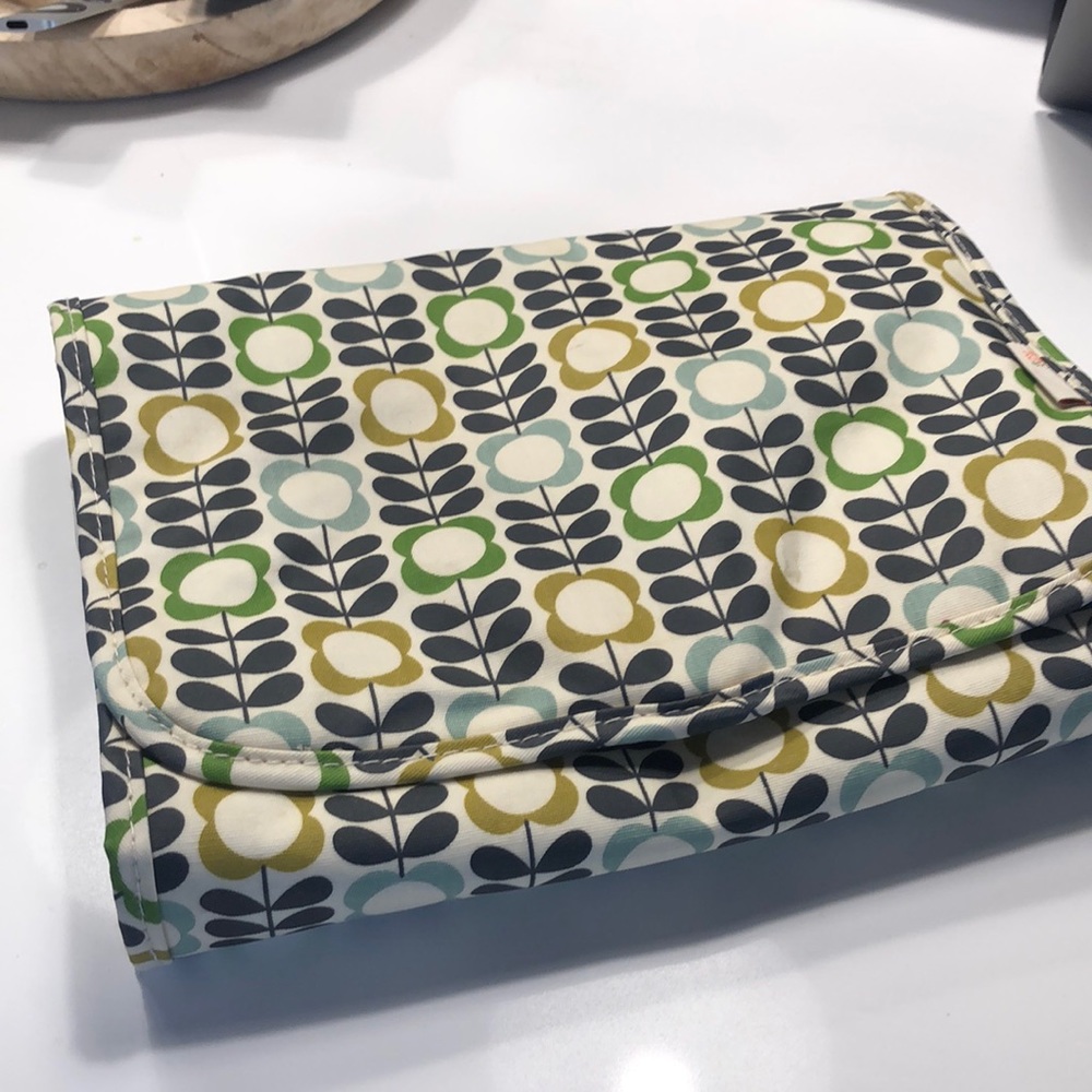 Orla Kiely etc hanging toiletry bag
